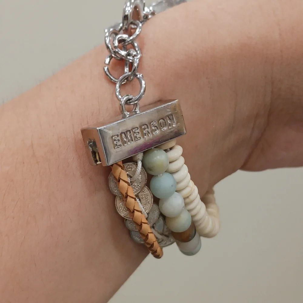 Elegant Multi-Strand Gemstone Bracelet - Picture 3 of 9